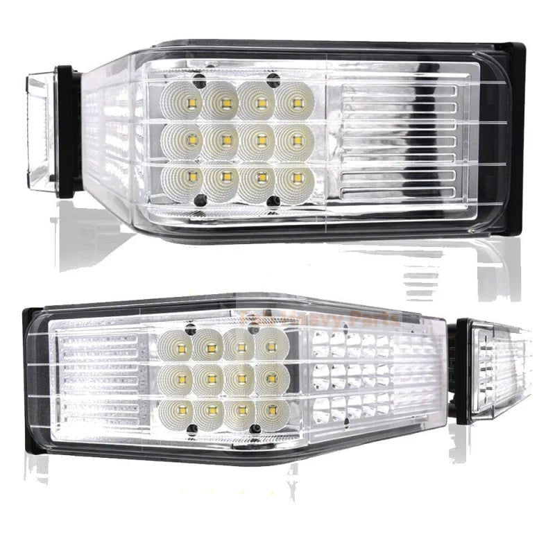 12V 24V Led Front Wraparound Hood Light 86514346 Fits for 70 Genesis Series Tractors - Fab Heavy Parts