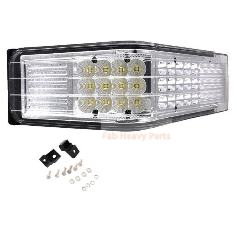 12V 24V Led Front Wraparound Hood Light 86514346 Fits for 70 Genesis Series Tractors - Fab Heavy Parts