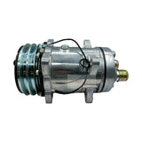 12V 2PK 132mm SD7H15 A/C Compressor 4617 9705764 Fits for New Holland Tractor 9030V 9384 9884 9484 9280 9684 9880 - Fab Heavy Parts