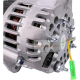 12V 40A Alternator 1361137 Fits for Isuzu Engine 4JD1 for Hyster Forklift H45XM H50XM H55XM Replacement - Fab Heavy Parts