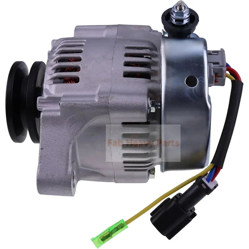 12V 40A Alternator 7481809 Aftermarket Replacement For Bobcat 321 322 323 325 328 329 418 425 428 E08 E10 E14 E16 E17 E19 E20 453 453 463 553 MT50 MT52 MT55 MT85 - Fab Heavy Parts