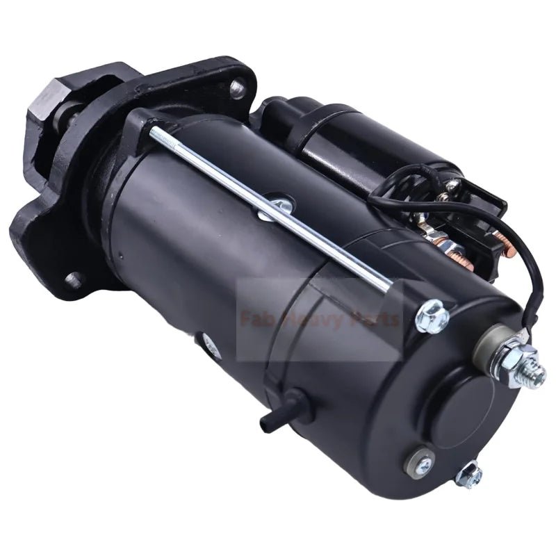 12V 4.2KW 10T Starter Motor RE536490 RE536008 Fits for John Deere 4045AFM85 4045DFM50 4045DFM70 4045SFM85 4045TFM50 4045TFM75 4045TFM85 - Fab Heavy Parts