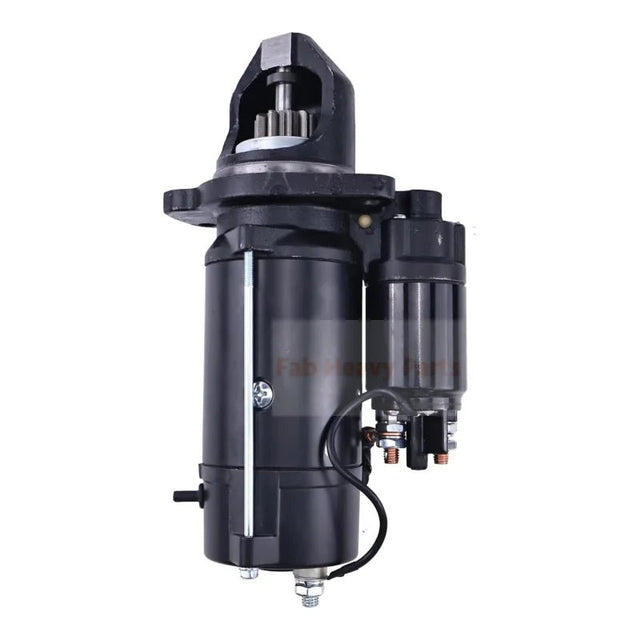 12V 4.2KW 10T Starter Motor RE536490 RE536008 Fits for John Deere 4045AFM85 4045DFM50 4045DFM70 4045SFM85 4045TFM50 4045TFM75 4045TFM85 - Fab Heavy Parts