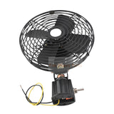 12V 6 Inch Cab Fan Air Circulating Fan for Excavator Loader Backhoe Tractor