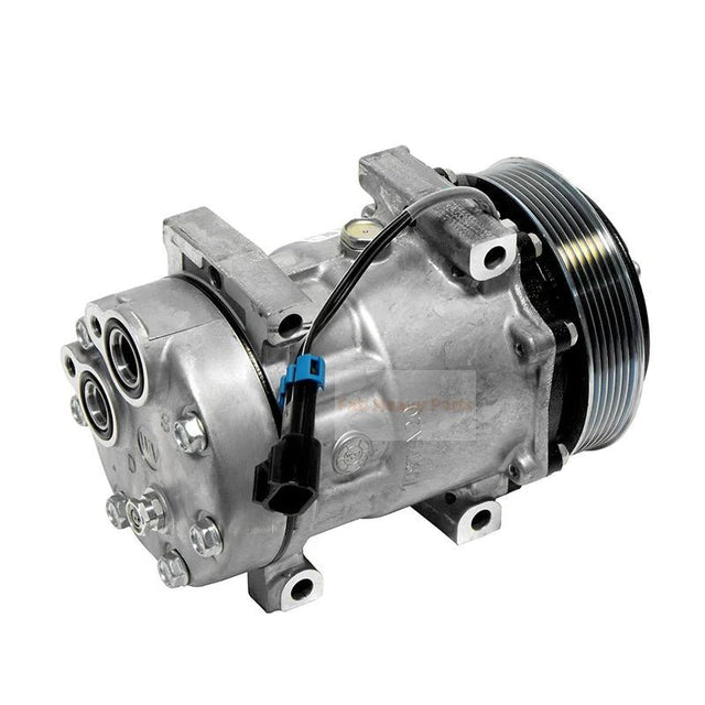 12V 6PK 125mm SD7H15 A/C Compressor 21349573 Fits for Volvo Truck VNL - Fab Heavy Parts