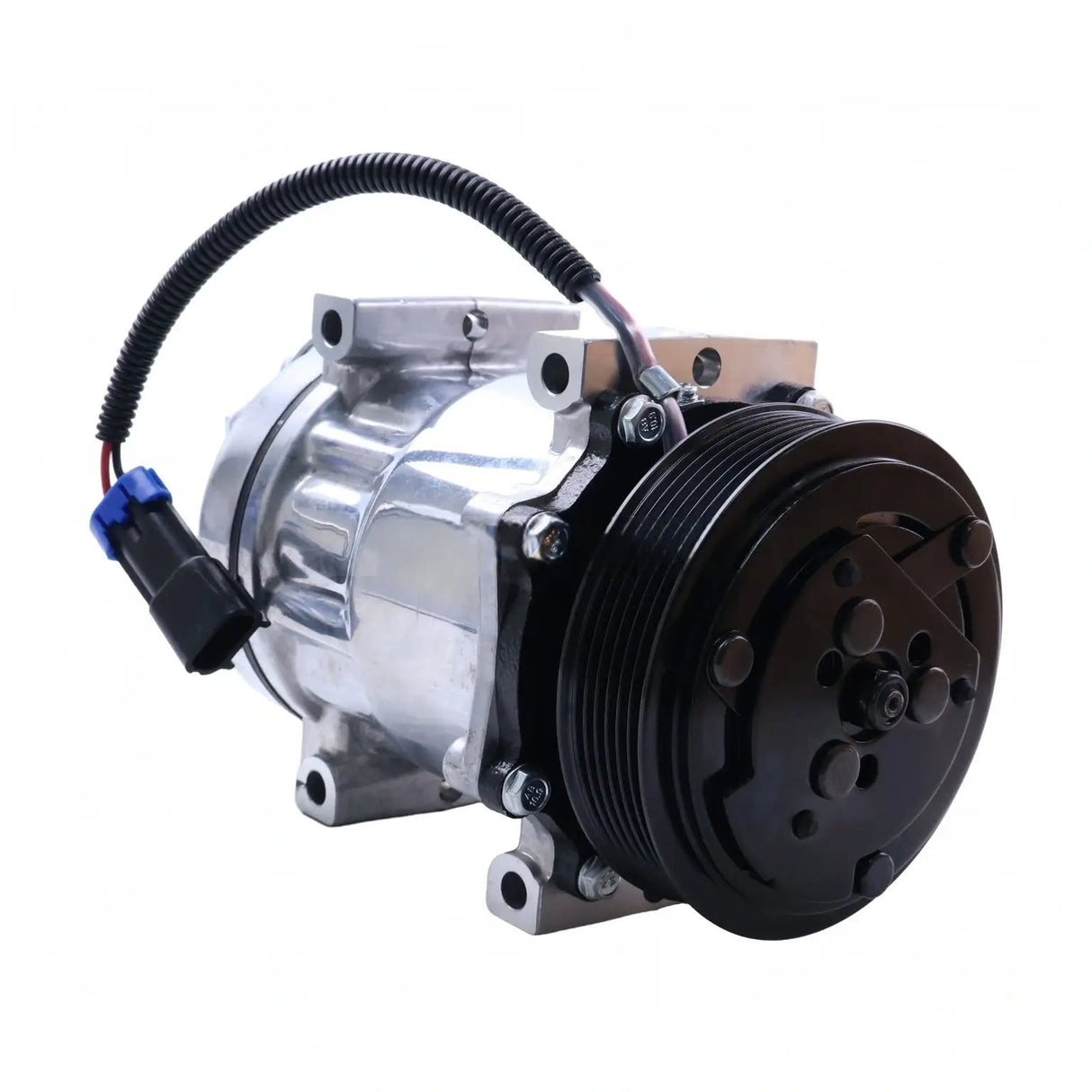 12V 6PK 126mm 7H15 A/C Compressor F69 - 1015 - 111 F69 - 1028 - 111 for Peterbilt 365 367 389 Kenworth T680 T660 T880 Truck - Fab Heavy Parts