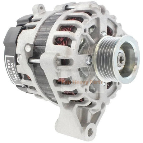 12V 75A Alternator 425300 3862613 3862665 Fits for Volvo Penta 3.0GLM 3.0GLP 3L/181CI 4 - Cyl 2000 - 2007 - Fab Heavy Parts