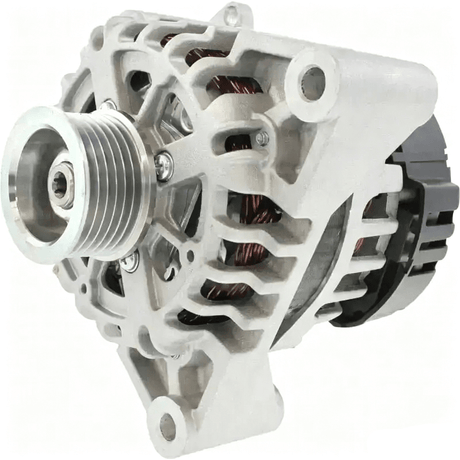 12V 75A Alternator 425300 3862613 3862665 Fits for Volvo Penta 3.0GLM 3.0GLP 3L/181CI 4-Cyl 2000 - 2007 - Fab Heavy Parts