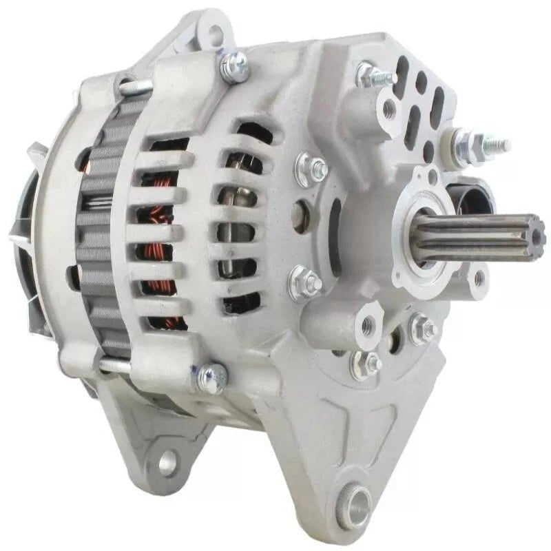 12V 80A Alternator 2 - 91276 - 300 - 0 8 - 97116 - 697 - 2 8 - 97116 - 697 - 3 Fits Isuzu NPR 3.9L/236CI L4 1990 - 1997 - Fab Heavy Parts