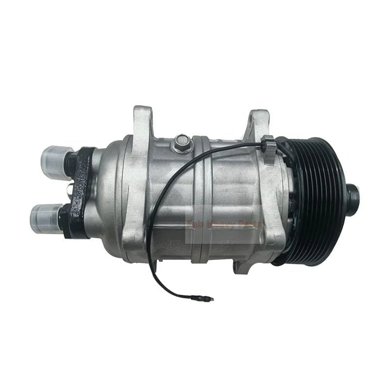 12V 8PK 123mm TM - 15HD A/C Compressor 75R86132Q Fits for Thermo King TriPac APU - Fab Heavy Parts