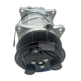 12V 8PK 123mm TM - 15HD A/C Compressor 75R86132Q Fits for Thermo King TriPac APU - Fab Heavy Parts