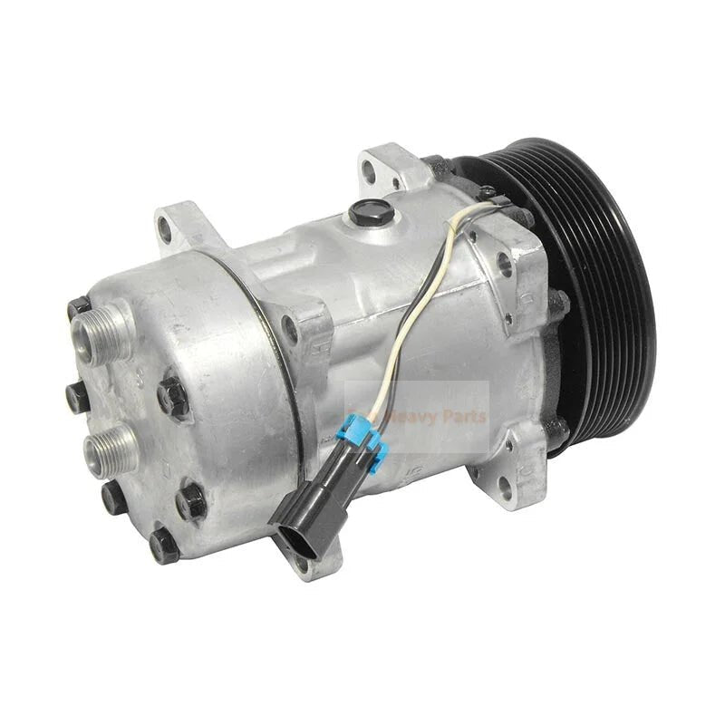 12V 8PK 130mm SD7H15 A/C Compressor 4700 8080058 Fits for Volvo Truck - Fab Heavy Parts