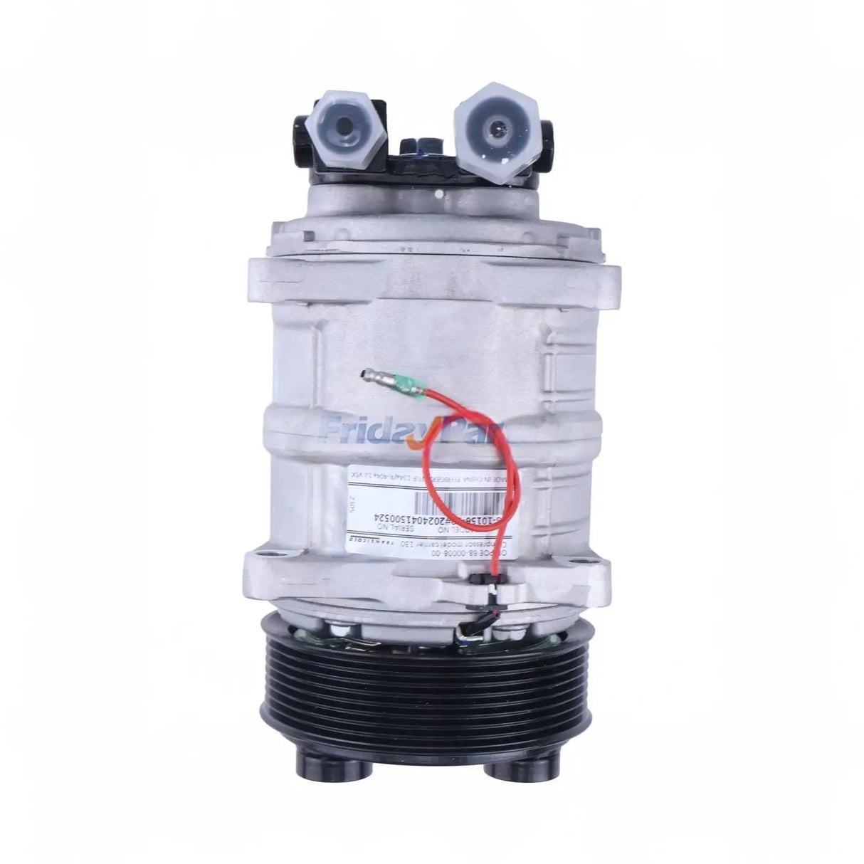 12V 8PK A/C Compressor 18 - 10156 - 08 for Carrier Refrigeration Unit Viento Citimax Xarios - Fab Heavy Parts