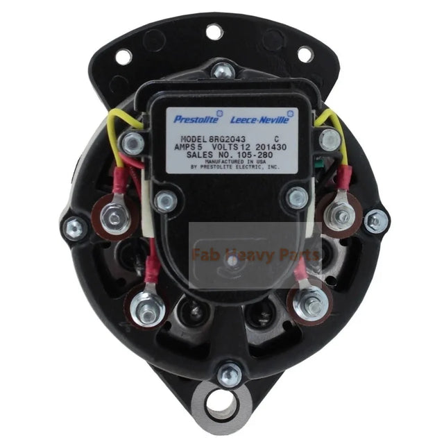 12V 90A Alternator 796351 3860665 SAEJ1171 Marine Certified 822982