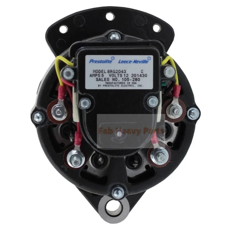 12V 90A Alternator 796351 3860665 SAEJ1171 Marine Certified 822982 - Fab Heavy Parts