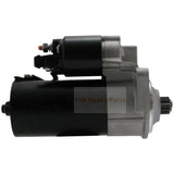12V 9T Starter Motor 0001125005 LRS00966 97VW11000BA Fits for Beetle 1.9l (Diesel) 1998 - 2004 Golf 1.9l (Diesel) 1999 - 2004 - Fab Heavy Parts