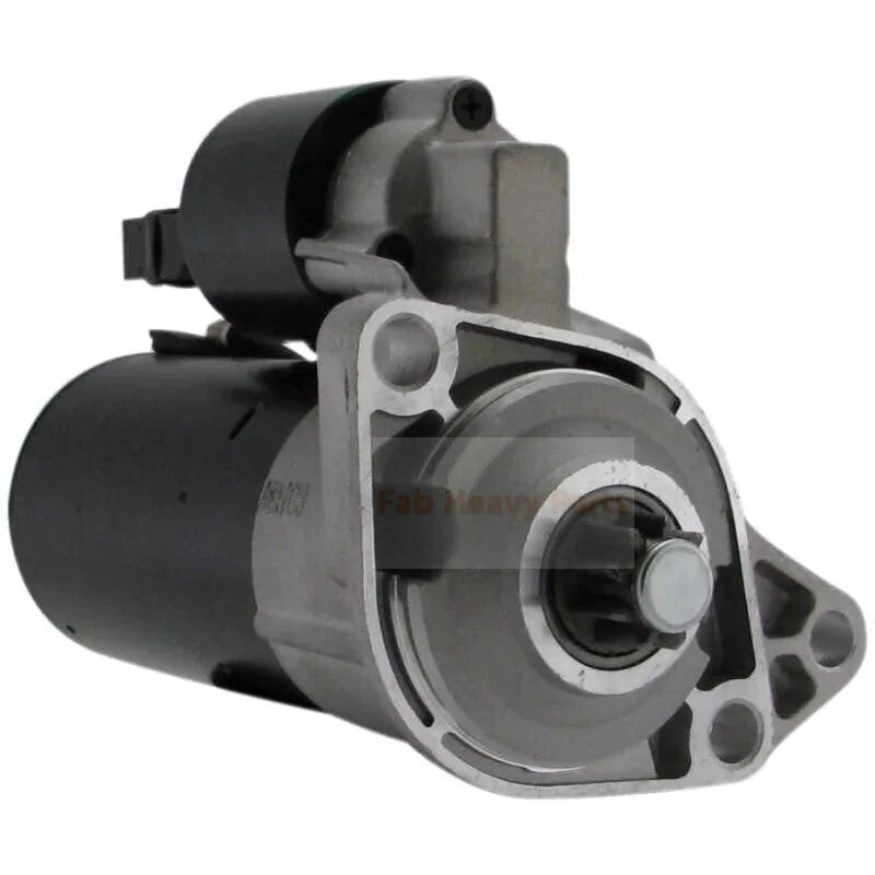 12V 9T Starter Motor 0001125005 LRS00966 97VW11000BA Fits for Beetle 1.9l (Diesel) 1998 - 2004 Golf 1.9l (Diesel) 1999 - 2004 - Fab Heavy Parts