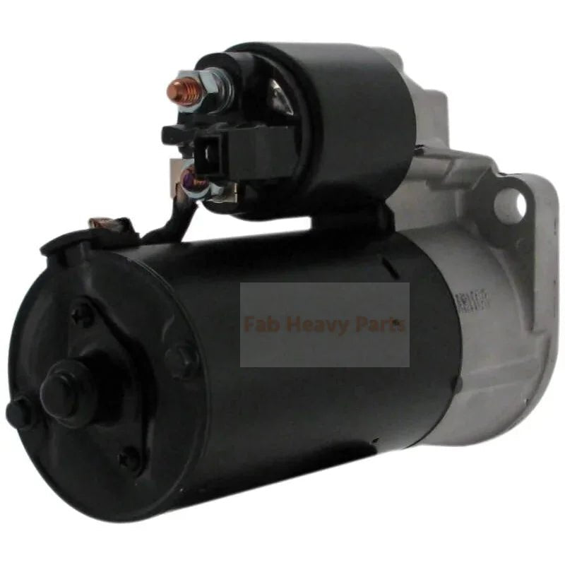 12V 9T Starter Motor 0001125005 LRS00966 97VW11000BA Fits for Beetle 1.9l (Diesel) 1998 - 2004 Golf 1.9l (Diesel) 1999 - 2004 - Fab Heavy Parts