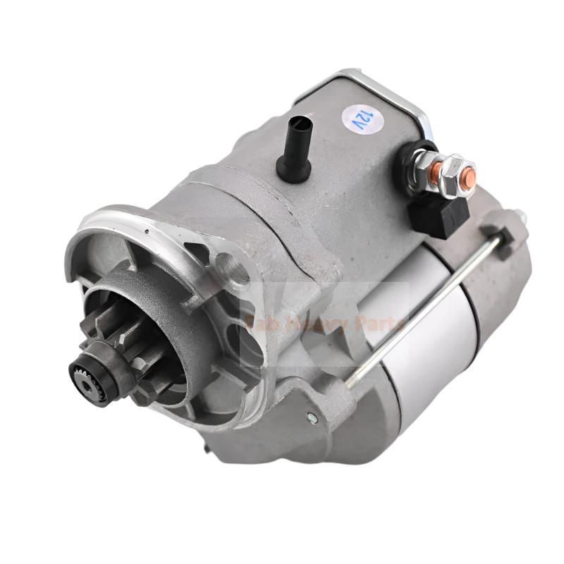 12V 9T Starter Motor 05741402 for Bomag BW12 Roller - Fab Heavy Parts