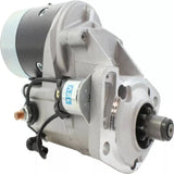 12V 9T Starter Motor 1G524 - 63011 24625185 Fits Kubota Excavator KX080 - Fab Heavy Parts