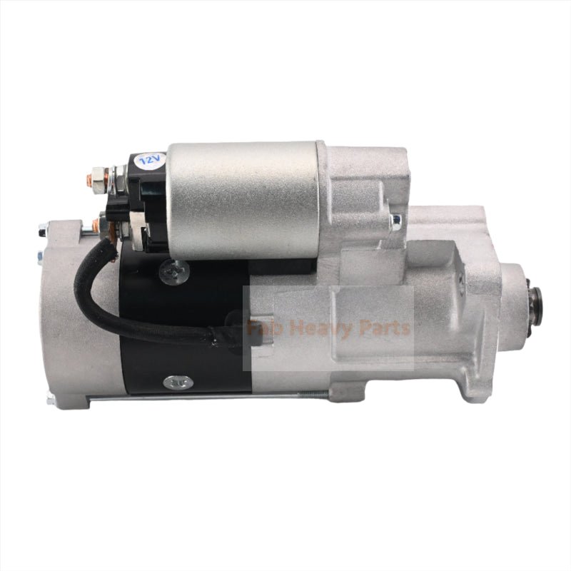 12V 9T Starter Motor 1G772 - 63010 M8T71671 for Kubota Engine V3300 Tractor M5040DT M6040DT M7040HD Aftermarket Replacement For Bobcat S650 - Fab Heavy Parts