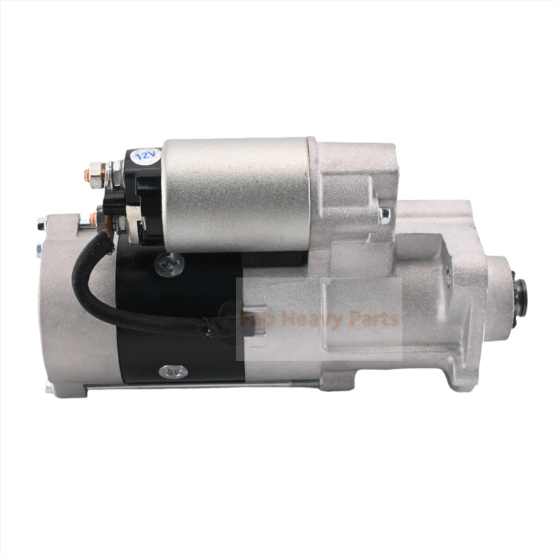 12V 9T Starter Motor 1G772-63010 M8T71671 for Kubota Engine V3300 Tractor M5040DT M6040DT M7040HD Aftermarket Replacement For Bobcat S650