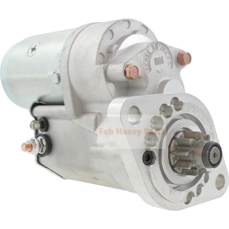 12V 9T Starter Motor 2201 - 8501 - 02 22018501030 LRS01147 Fits for Massey Ferguson MF - 210 MF - 210 - 4 Diesel 1979 - 1984 - Fab Heavy Parts