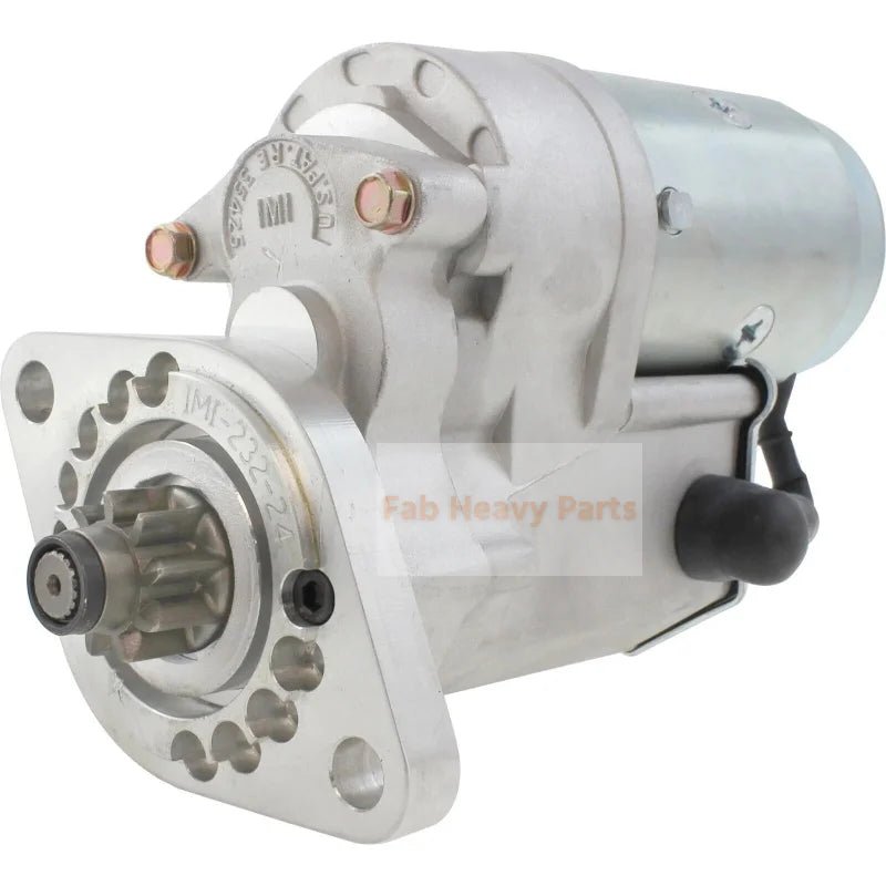 12V 9T Starter Motor 2201 - 8501 - 02 22018501030 LRS01147 Fits for Massey Ferguson MF - 210 MF - 210 - 4 Diesel 1979 - 1984 - Fab Heavy Parts