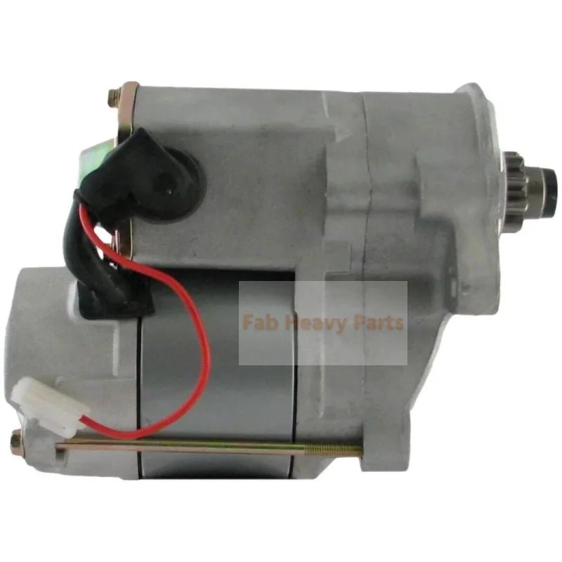 12V 9T Starter Motor 228000 - 1530 16611 - 63010 16611 - 63011 Fits for Toro MISC. EQUIPMENT Groundsmaster 228D 328D Kubota 28HP Dsl 2001 - 2004 - Fab Heavy Parts