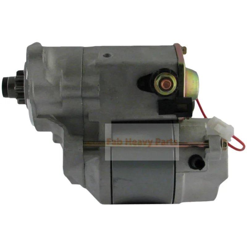 12V 9T Starter Motor 228000 - 1530 16611 - 63010 16611 - 63013 Fits for Toro Groundsmaster 228D 328D Kubota 28HP Dsl 2001 - 2004 - Fab Heavy Parts