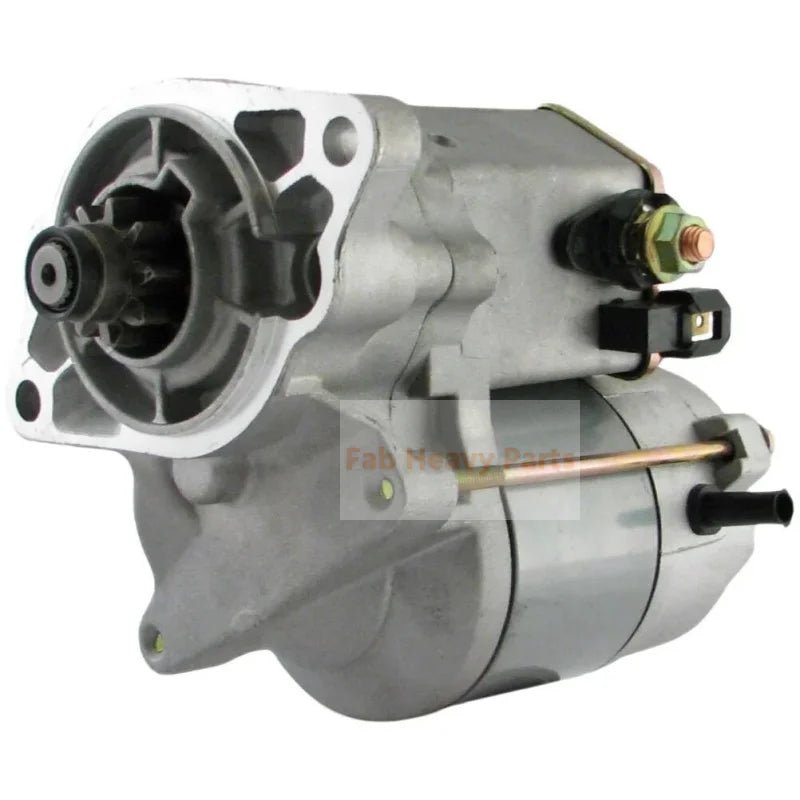 12V 9T Starter Motor 228000 - 1530 16611 - 63010 16611 - 63013 Fits for Toro Groundsmaster 228D 328D Kubota 28HP Dsl 2001 - 2004 - Fab Heavy Parts