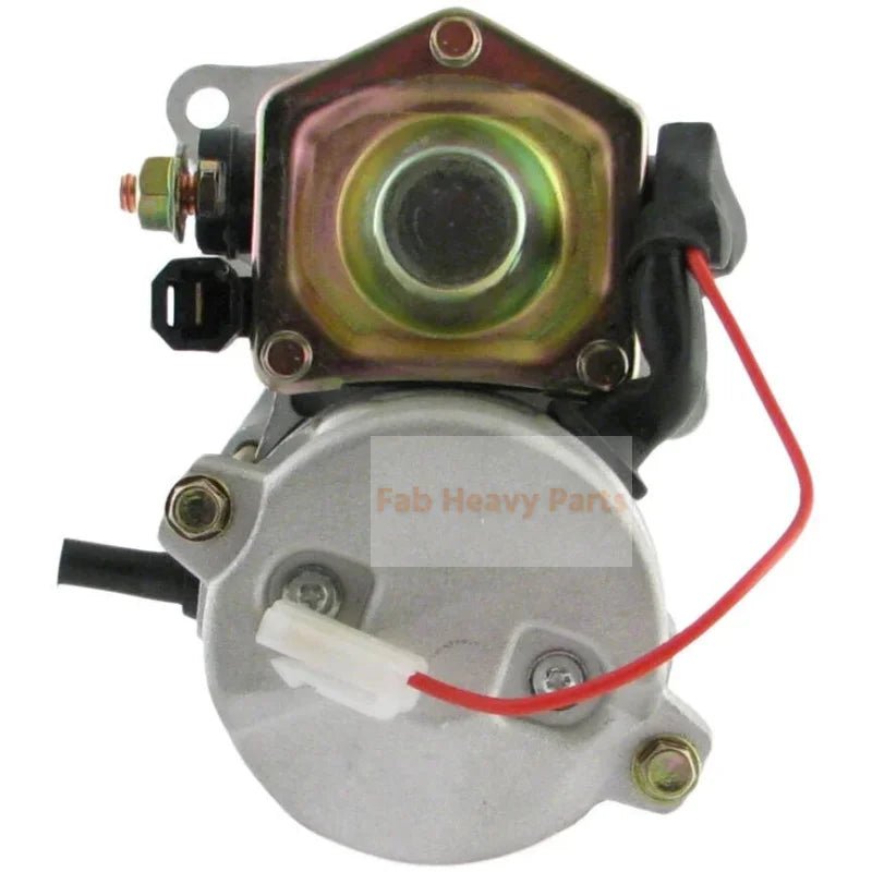 12V 9T Starter Motor 228000 - 1530 16611 - 63010 16611 - 63013 Fits for Toro Groundsmaster 228D 328D Kubota 28HP Dsl 2001 - 2004 - Fab Heavy Parts