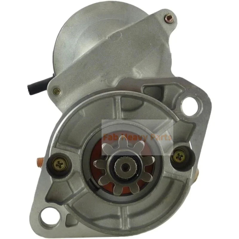 12V 9T Starter Motor 228000-4920 503470 17298-63010 Fits for Kubota D1302 1986 D1402 1987 GV1125-Q60 Diesel 1995 GV3170-SW 22HP Diesel 1986