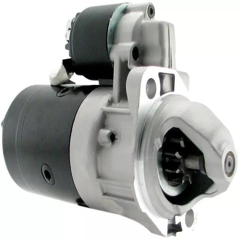 12V 9T Starter Motor 35532063F 50128567 Fits John Deere 76F 85F 100F - Fab Heavy Parts