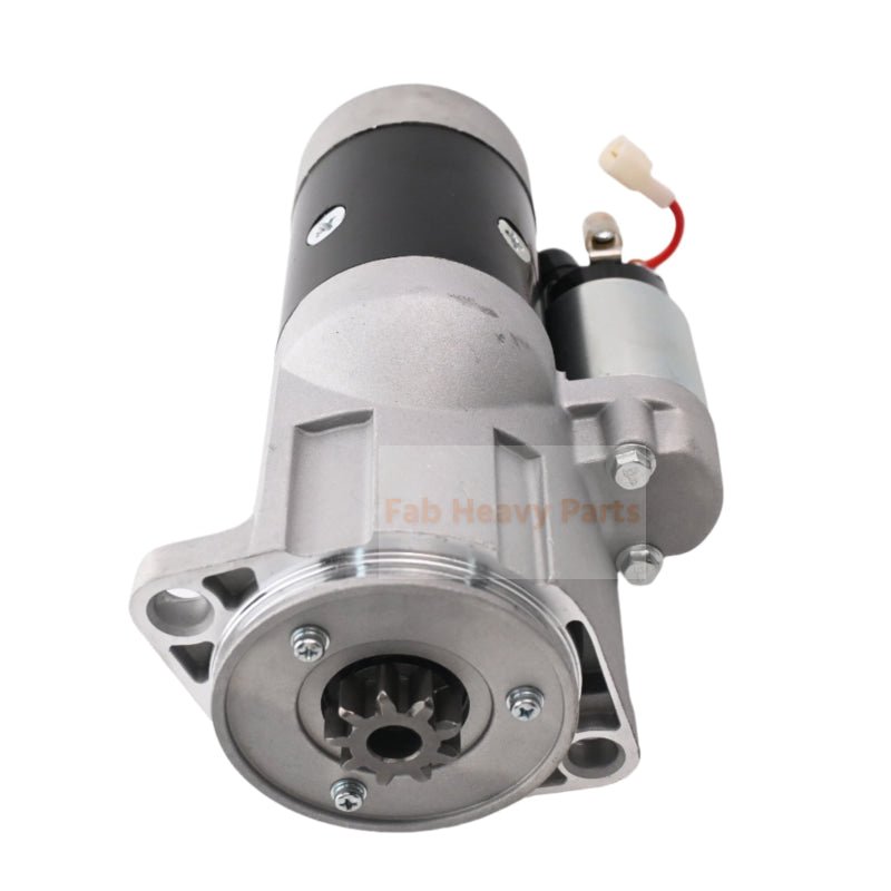 12V 9T Starter Motor for Volvo EC55B EC55C Excavator D3.1D Yanmar 4TNV94 Engine - Fab Heavy Parts
