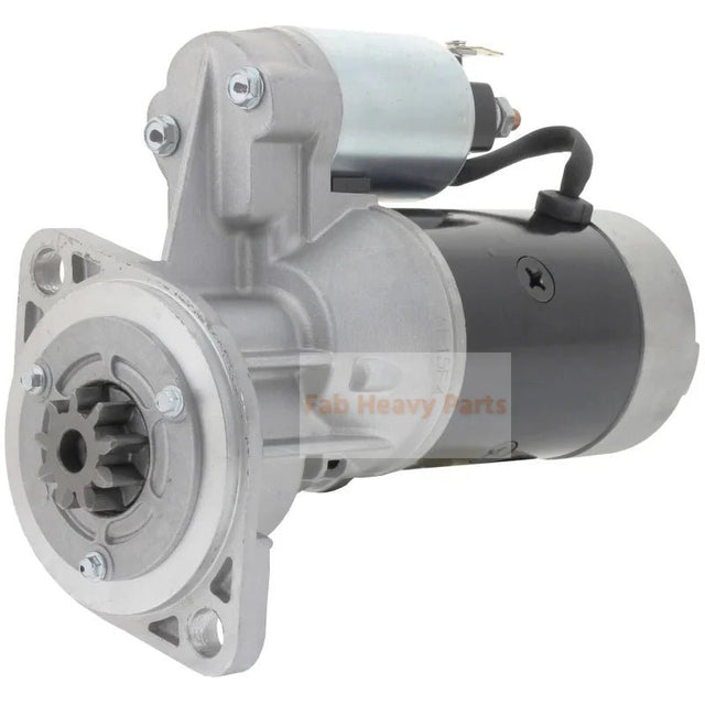 12V 9T Starter Motor S13 - 407A 845 - 2324 91 - 25 - 1224N Fits for Various Models Yanmar 482 (TK 4.82) 486 (TK 4.86) Diesel 1996 - Fab Heavy Parts