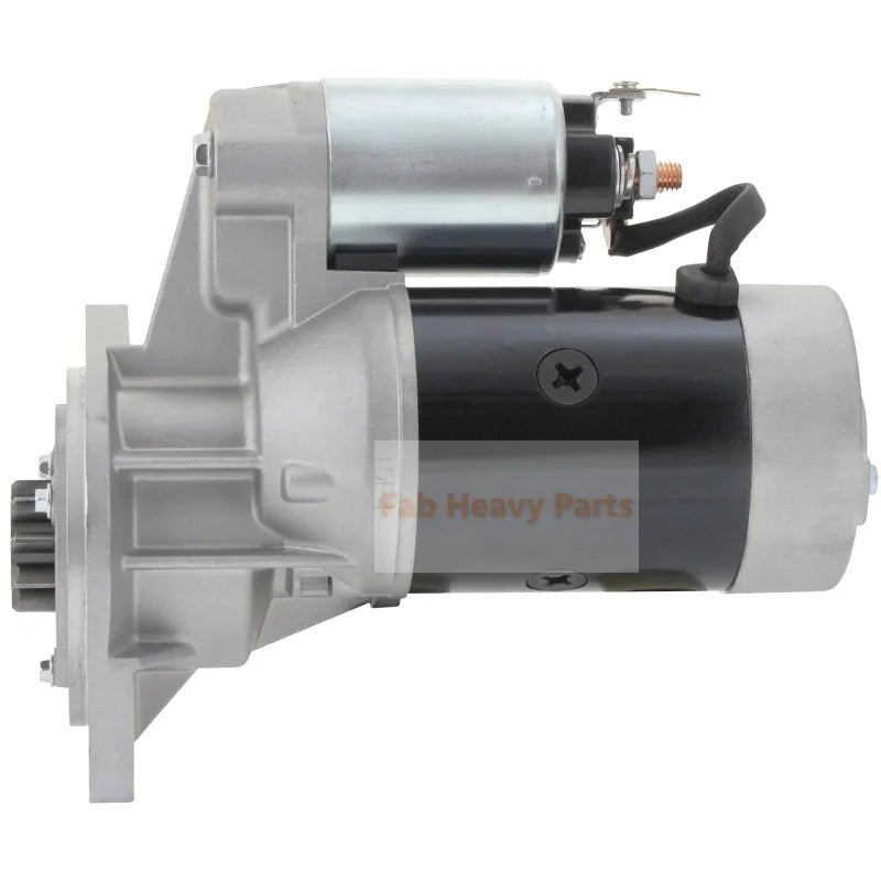 12V 9T Starter Motor S13 - 407A 845 - 2324 91 - 25 - 1224N Fits for Various Models Yanmar 482 (TK 4.82) 486 (TK 4.86) Diesel 1996 - Fab Heavy Parts