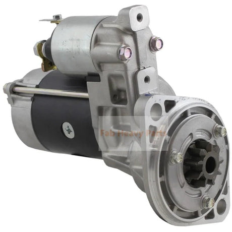 12V 9T Starter Motor S13 - 407A 845 - 2324 91 - 25 - 1224N Fits for Various Models Yanmar 482 (TK 4.82) 486 (TK 4.86) Diesel 1996 - Fab Heavy Parts