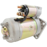 12V 9T Starter Motor TX12433 Fits for Fiat-Hesston 65.46 65.56 65.66 65.88 65.9 70.56 70.65 70.66 70.75 3.6L Diesel 1984-1992