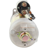 12V 9T Starter Motor TX12433 Fits for Fiat - Hesston 65.46 65.56 65.66 65.88 65.9 70.56 70.65 70.66 70.75 3.6L Diesel 1984 - 1992 - Fab Heavy Parts