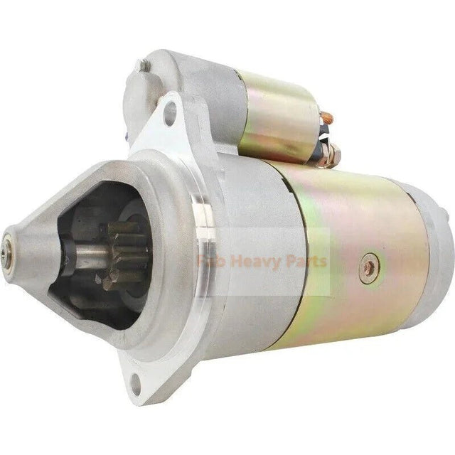 12V 9T Starter Motor TX12433 Fits for Fiat - Hesston 65.46 65.56 65.66 65.88 65.9 70.56 70.65 70.66 70.75 3.6L Diesel 1984 - 1992 - Fab Heavy Parts