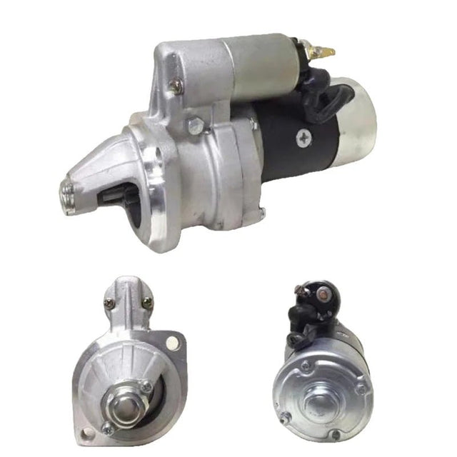 12V 9T Starter Motor YM129953 - 77010 for Yanmar Engine 4TNE98 - Fab Heavy Parts