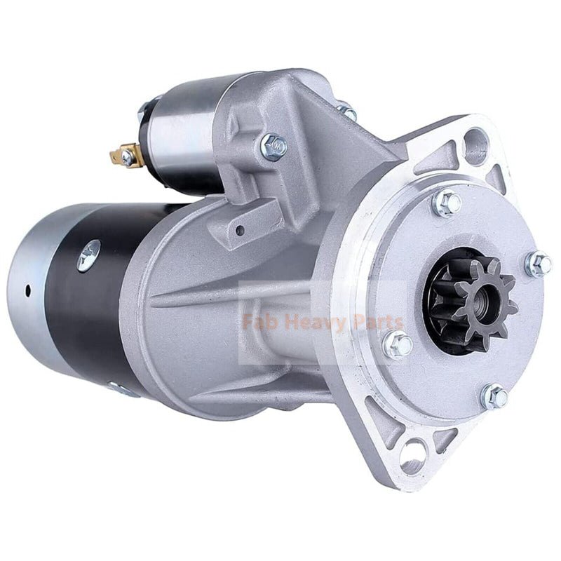12V 9T Starter YM123900 - 77010 Fits for Komatsu CK20 - 1 CK25 - 1 CK30 - 1 SK1026 - 5 SK1020 - 5 - Fab Heavy Parts