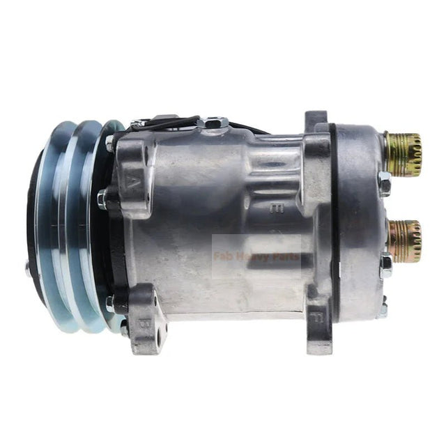12V A/C Compressor 3361411734 Fits for New Holland Backhoe Loader B95B - Fab Heavy Parts
