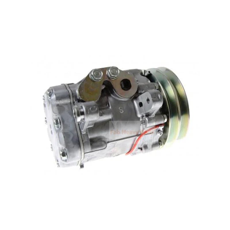 12V A/C Compressor 714/40393 Fits for Isuzu Engine 4LE1 4LE2 JCB Excavator 8040ZTS 8045ZTS 8035ZTS 8065RTS 8025ZTS 8056 - Fab Heavy Parts