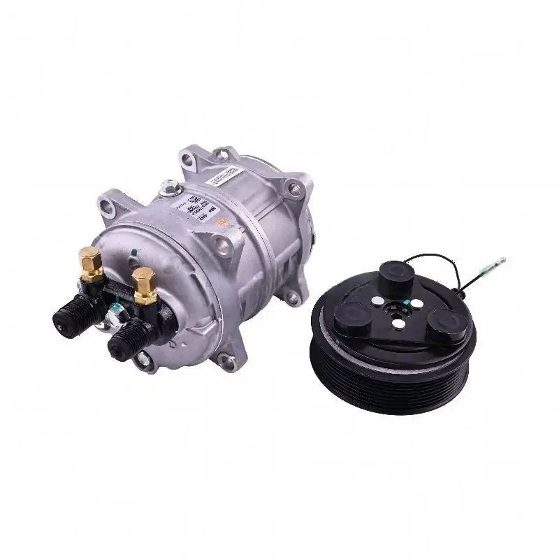 12V Air Conditioning Compressor 102 - 1068 107 - 0442 for Thermo King Transport Refrigeration Viento Xarios Zephyr Citimax - Fab Heavy Parts