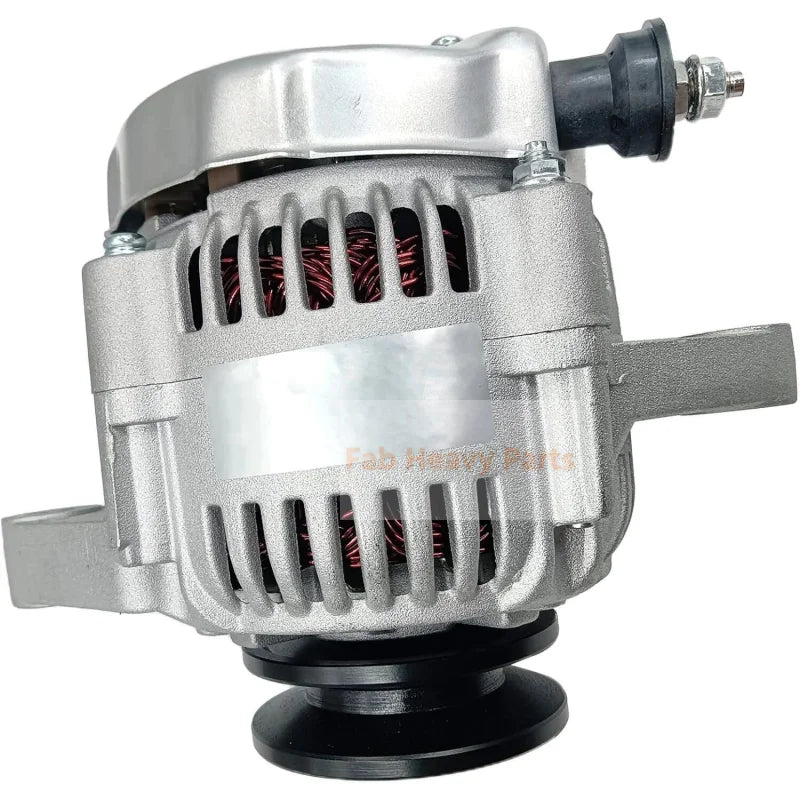 12V Alternator 101211 - 8960 11730 - 64011 Fits for Kubota Engine V3800 V2607 - CR - TE4 Excavator KX040 - 4 KX057 - 4 U55 U55 - 4 U48 - 4 - Fab Heavy Parts