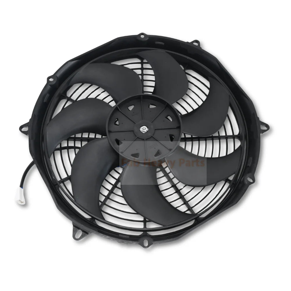 12V Condenser Puller Fan 30102201 VA18-AP71/LL-86A VA18-AP70/LL-41A Fits for Excavator Truck Generator