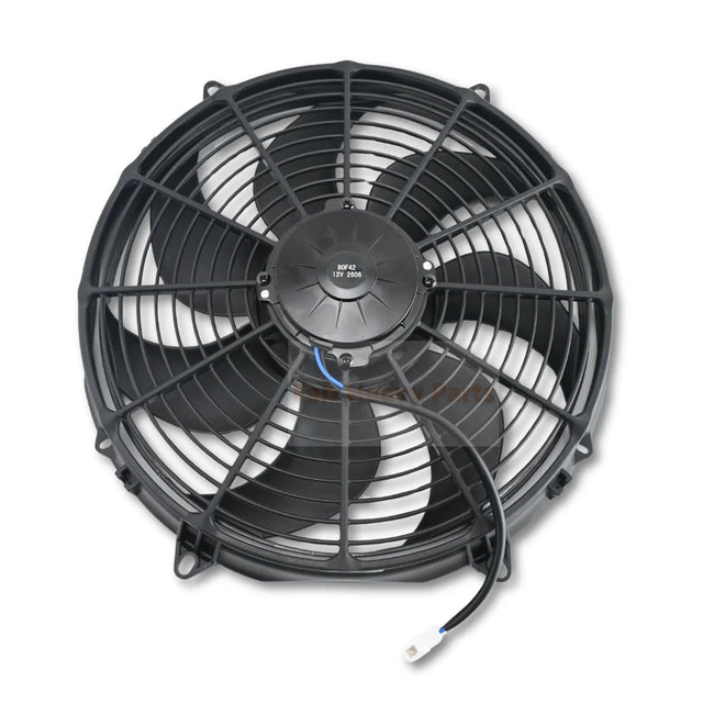12V Condenser Puller Fan 30102201 VA18-AP71/LL-86A VA18-AP70/LL-41A Fits for Excavator Truck Generator - Fab Heavy Parts