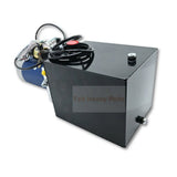 12V DC Double Acting Hydraulic Power Unit 8 Quart Steel Tank 3kW 1.8GPM 2900PSI SAE 8 Fits for Dump Trailer Car Lifting - Fab Heavy Parts
